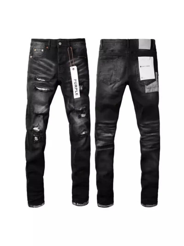 Black Ripped Purple Jeans??37 styles??