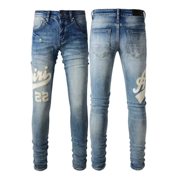 Light Blue Letters Purple Jeans??37 styles??