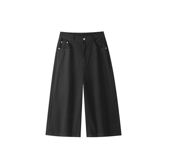 Cropped wide-leg jeans??6 styles??