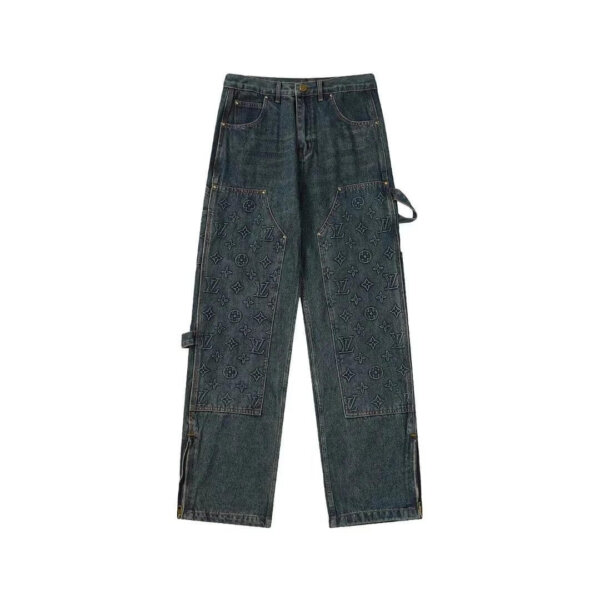 Denim Blue Print LV Jeans A??13 styles??